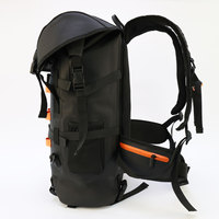 Sac à dos pour ordinateur portable en TPU imperméable unisexe - Sac étanche pour kayak, camping, randonnée, escalade, voyage, léger, durable, bretelles rembourrées, 36-56L