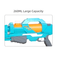 Pistolet à eau gonflable avec une capacité de 260ml de 6 à 8m, champ de tir pour enfants Vente en gros