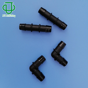 JU Collection Nylon 1/2 In 90 Degree Elbow Pagoda Connector For <b>Rubber</b> Hose Fitting - Product Image 1