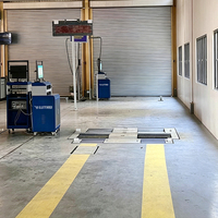 Ligne d'inspection combinée voitures et motos LUTRO, système de voie de contrôle technique des véhicules