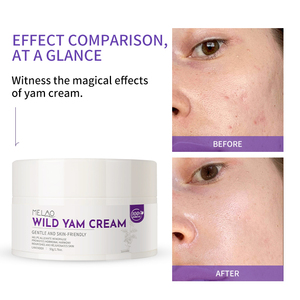 Crème de Yam Sauvage pour Soulager les Bouleversements d'Humeur, les Bouffées de Chaleur, la Ménopause et les Règles, pour l'Équilibre Hormonal - Product Image 6