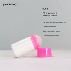Factory Custom 50ml PP Cylinder Roll-On <b>Bottle</b> with Hot Stamping Deodorant Perfume & Essential Oil Body Care Packaging - Product Image 4