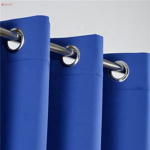 Rideau à œillets bleu marine, style victorien, accessoire de discothèque, livraison gratuite en chine - Product Image 1