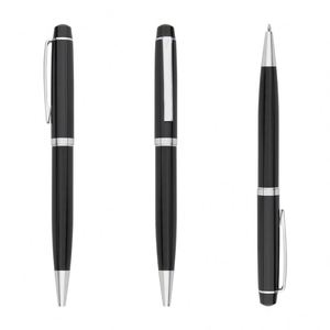 Stylo à bille en métal de luxe de haute qualité en gros, avec logo personnalisé, pour cadeau promotionnel d'entreprise - Product Image 2