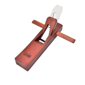 Woodworking Plane Mahogany 100Mm Width Straight Cutter Head Push <b>Planer</b> For Carpentry - Product Image 1