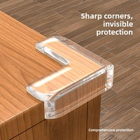 Protectores de Esquinas Transparentes y Suaves para Mesas, Tamaño Personalizable