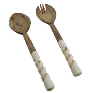 Offre Spéciale os et bois meilleure qualité serveur de salade écologique lave-vaisselle outils de salade ustensiles de cuisine maison ustensiles de cuisine - Product Image 1