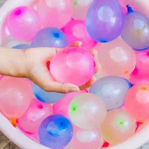 summer popular Latex Rapid Fill Water Balloons Colorful Water Bomb Balloons Quick Fill small Magic Water Balloons