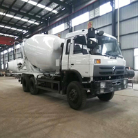 DONGFENG 6x4 6x6 10 roues RHD 8m3 agitateur à béton camion bétonnière 12m3 camion bétonnière agitateur monté sur camion