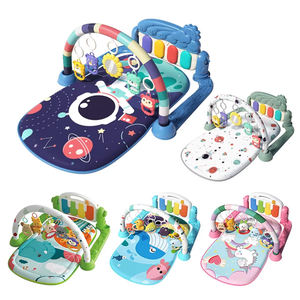 HW all'ingrosso Multi-funzionale giochi Fitness Rack tappeto bambino pedale pianoforte giocare da palestra sport attività giocattoli per neonati con sonaglio - Product Image 1