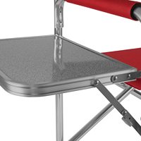 Chaise de réalisateur pliable personnalisée en gros, légère, avec table latérale et appui-tête, en toile, chaises de réalisateur portables de luxe