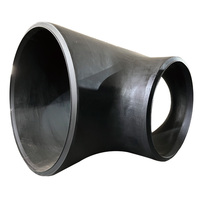 Tubería de Acero al Carbono sin Costura (BW) con Reducción de Diámetro Grande, Tipo T (Equal) y Tipo T (Reducción), Estándar ASTM, SCH20-SCH XXS, Espesor de Pared Biselado