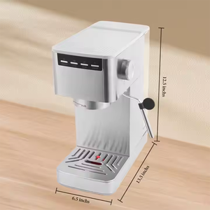 เครื่องชงกาแฟเอสเพรสโซ่ไฟฟ้าแบบมืออาชีพ ควบคุมกึ่งอัตโนมัติ ตั้งโปรแกรมได้ ใช้ได้กับปลั๊ก EU/US เครื่องทำคาปูชิโน่ - Product Image 2