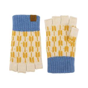 Guanti <span class=keywords><strong>Senza</strong></span> <span class=keywords><strong>Dita</strong></span> Personalizzati per Donne, Guanti Termici a Mezza <span class=keywords><strong>Dita</strong></span> in Maglia per Studentesse - Product Image 2