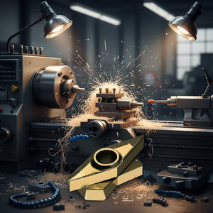 VCGT Al Turning Insert 35 Degree Positive For <b>Machining</b> Metal - Product Image 3