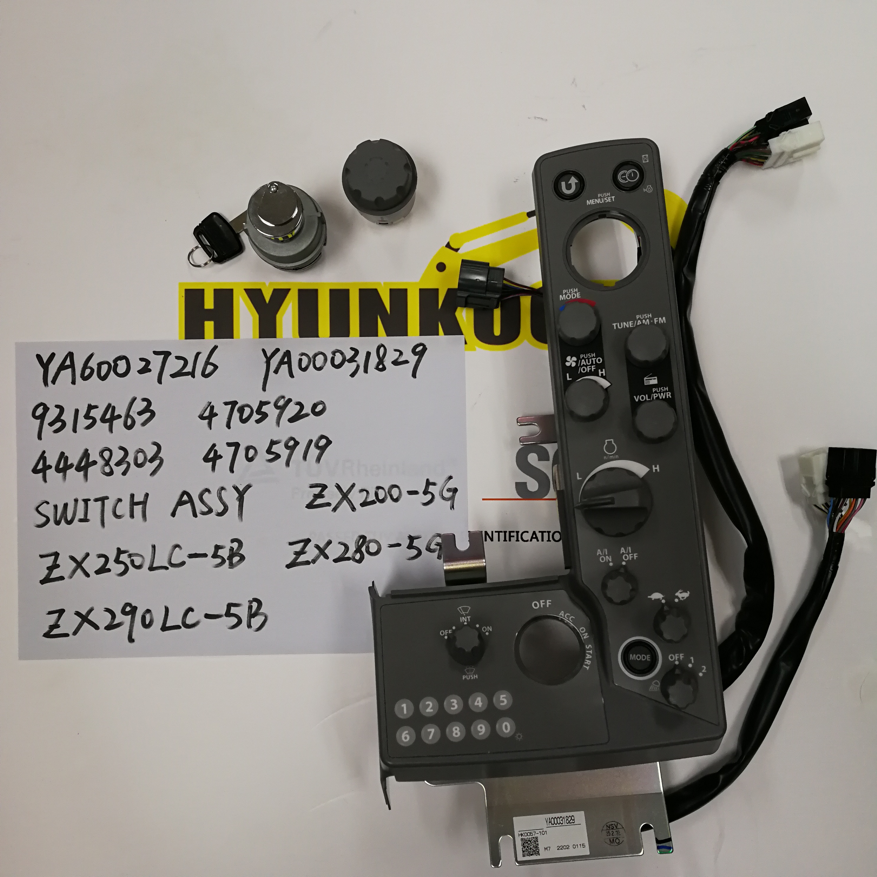 ÿun EXCAVATOR SPARE PARTS - Reliable Switch Assy for ZX200-5G