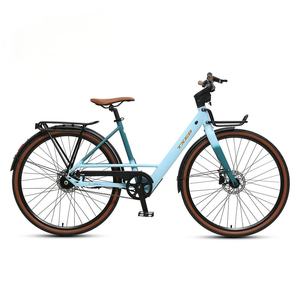 Bicicleta Eléctrica Urbana TXED, Modelo Más Vendido, con Cuadro de Aleación de Aluminio, Motor Trasero sin Escobillas de 36V/400W - Product Image 2