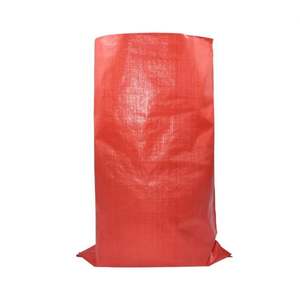 Sac tissé en polypropylène personnalisable avec taille et impression pour l'utilisation de l'alimentation animale, du ciment, des engrais, de la farine, modèle de sac tissé en PP - Product Image 2