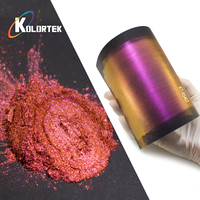 Poudre Pigmentée Caméléon Brillante Écologique Kolortek pour Vernis à Ongles et Cosmétiques DIY