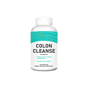 Best Selling Colon Cleanse Capsules Contains Senna Leaf Powder With Psyllium Husk Powder Promotes Digestive Cleanliness - Product Image 1