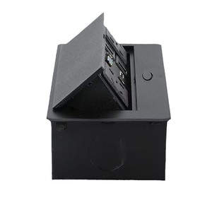 Bán chạy nhất đa chức năng bảng hội nghị lật Hộp ổ cắm điện và cửa sổ bật lên thiết lập ổ cắm máy tính để bàn - Product Image 3