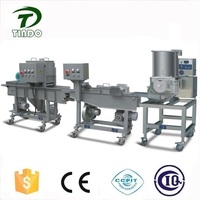 Máquina comercial para empanar camarones y filetes de pescado, máquina para pan de pechuga de pollo