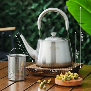 Premium Mirrored Finish 304 Stainless Steel Tea <strong>Kettle</strong> with Anti-Scald Handle Sample Available for Modern Kitchen - Product Image 5