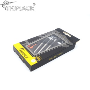 ขายส่งสินค้าใหม่ ลูกดอกทังสเตน Freccette 23 ลูก  ลูกดอกเหล็กปลายแหลม Skipjack ทำจากทังสเตน - Product Image 6