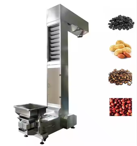 Gıda sınıfı paslanmaz çelik z-tipi konveyör patates cipsi için ayarlanabilir kova asansörü yeni bitkiler tahıl somun pelet besleme - Product Image 1