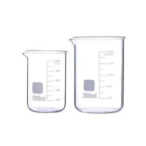 Béchers en <span class=keywords><strong>verre</strong></span> 50, 100, <span class=keywords><strong>150</strong></span>, 250, 500, 800, 1000, 2000, 3000, 5000ml Tasses à mesurer Verrerie de laboratoire - Product Image 2