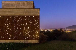 High Quality Modern Outdoor <b>Privacy</b> <b>Screen</b> Corten Steel Fence with Coating - Product Image 2