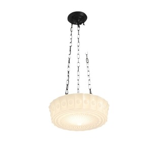 Français rétro vieux Shanghai Style verre <span class=keywords><strong>plafonnier</strong></span> Zhongshan maison <span class=keywords><strong>lustre</strong></span> pour chambre étude Restaurant crème Style moyen - Product Image 5