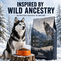 Alimento Seco Premium para Perros Adultos, 20 kg, con Alto Contenido de Proteína de Carne y Algas Marinas