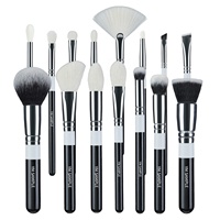 YM Factory Ensemble professionnel de luxe de haute qualité Kits de pinceaux Véritables pinceaux Techniques de maquillage Logo personnalisé
