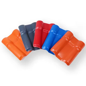 Teja de PVC Verde de 3 Capas, Moderna, con Aislamiento de Resina Sintética ASA, Diseño Tradicional, Precio Competitivo, para Templos y Hoteles - Product Image 1
