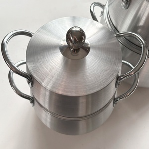 Juego de 10 Ollas de Aluminio Antiadherentes para Sopa y Caldo, Cacerolas, Ollas de Cocina - Product Image 4