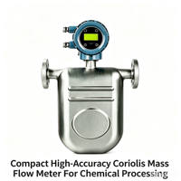Industrial Use Stainless Steel Coriolis Mass Flow Meter with 0.2 Accuracy for Oils Slurries and Aqueous Solutions