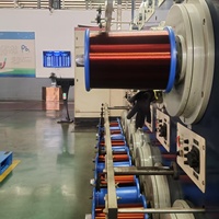 Nuevo Cable de Cobre Conductivo Sólido de 0.450 mm, Recubierto de Resina de Poliéster, para Calefacción