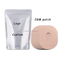 Patch CGM personnalisé fabricants glucomètre adhésif élastique patch musculaire d'exercice patch fixe dynamique étanche
