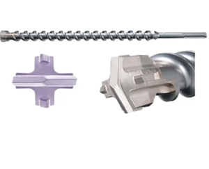 Mèche de perceuse à percussion <span class=keywords><strong>SDS</strong></span> <span class=keywords><strong>Max</strong></span> à 5 rainures, diamètre 32 mm, longueur totale 920 mm, pour béton et maçonnerie, article B 15045 - Product Image 5