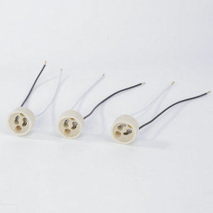 Nhà máy Đèn cơ sở <span class=keywords><strong>GU10</strong></span> giữ đèn gốm nối ổ cắm cho LED Halogen đèn ánh sáng zocalos gu 10 - Product Image 6