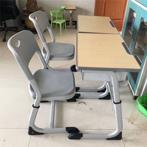 Escritorio individual de metal de elevación de diseño francés moderno para entrenamiento y tutoría primaria de escuela secundaria para entornos de aprendizaje - Product Image 5