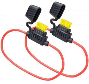 12V 24V 32V 48V Мини Универсальный Автомобильный 18AWG кабель 30A 40A встроенный Автомобильный держатель предохранителя - Product Image 4