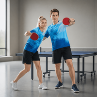T-shirt de badminton, volleyball et tennis de table personnalisé, directement de l'usine, faible MOQ, séchage rapide, sublimation, vente en gros, fournisseur OEM
