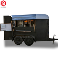 Remorque alimentaire, camion de nourriture, entièrement équipé, Mobile, Bar à bière, café Vintage, chariot, vente de jus, camion de nourriture pour chevaux