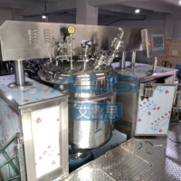 Homogénéisateur émulsifiant sous vide en acier inoxydable 500L mélangeur Mayonnaise équipement de traitement Mayonnaise faisant la machine