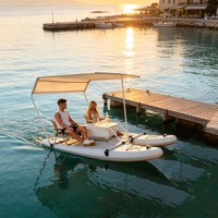 Planche à pagaie gonflable, bateau ponton de pêche, catamaran, planche SUP portable couverte, bateau catamaran gonflable