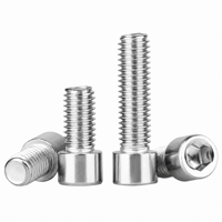 Vis à tête hexagonale en acier inoxydable pour fabricants, modèles 304L, 316L, 321, 347, 410, 430, M5, M6, M8, M10, M12