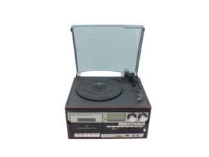 <span class=keywords><strong>Lecteur</strong></span> <span class=keywords><strong>de</strong></span> disques vinyles classique en plastique à succès <span class=keywords><strong>Lecteur</strong></span> multifonction FM/AM Cassette CD avec écran vidéo - Product Image 4