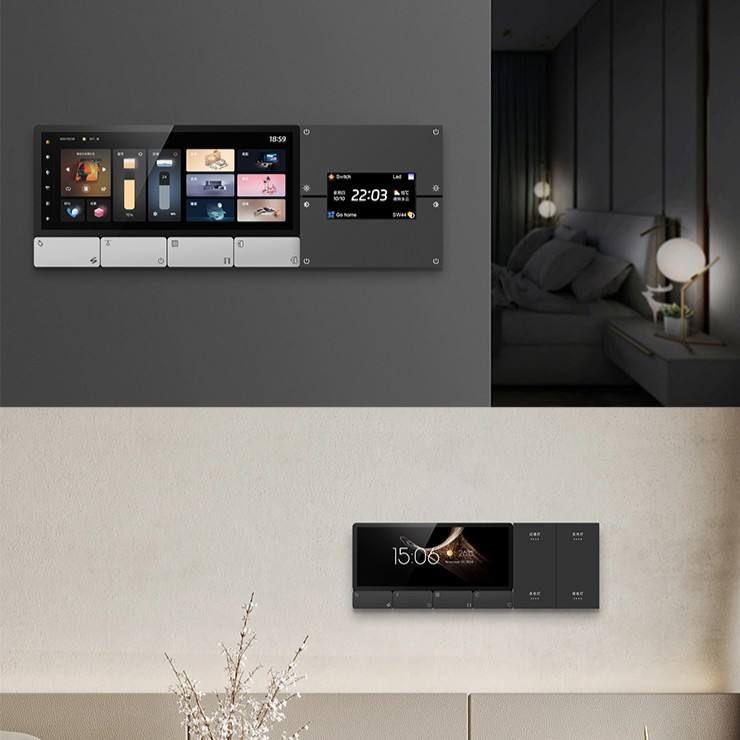 2025 New Arrival Tuya 6 Inch Control Panel Smart Home Music Amplifier Zigbee Gateway New Technology Smart Home Appliances · image 5